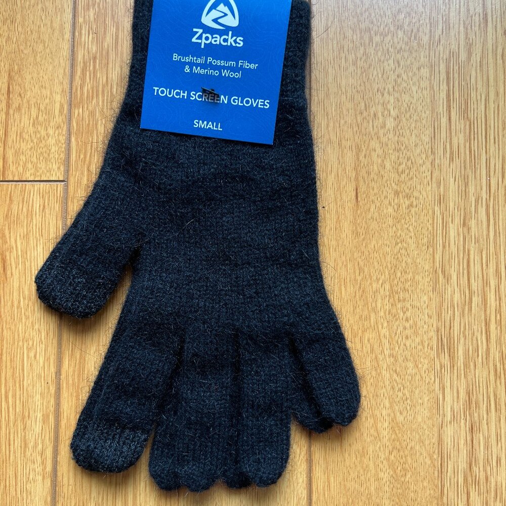 Women's Gloves - Zpacks Conductive Merino Wool / Brushtail Possum Gloves - BNWT